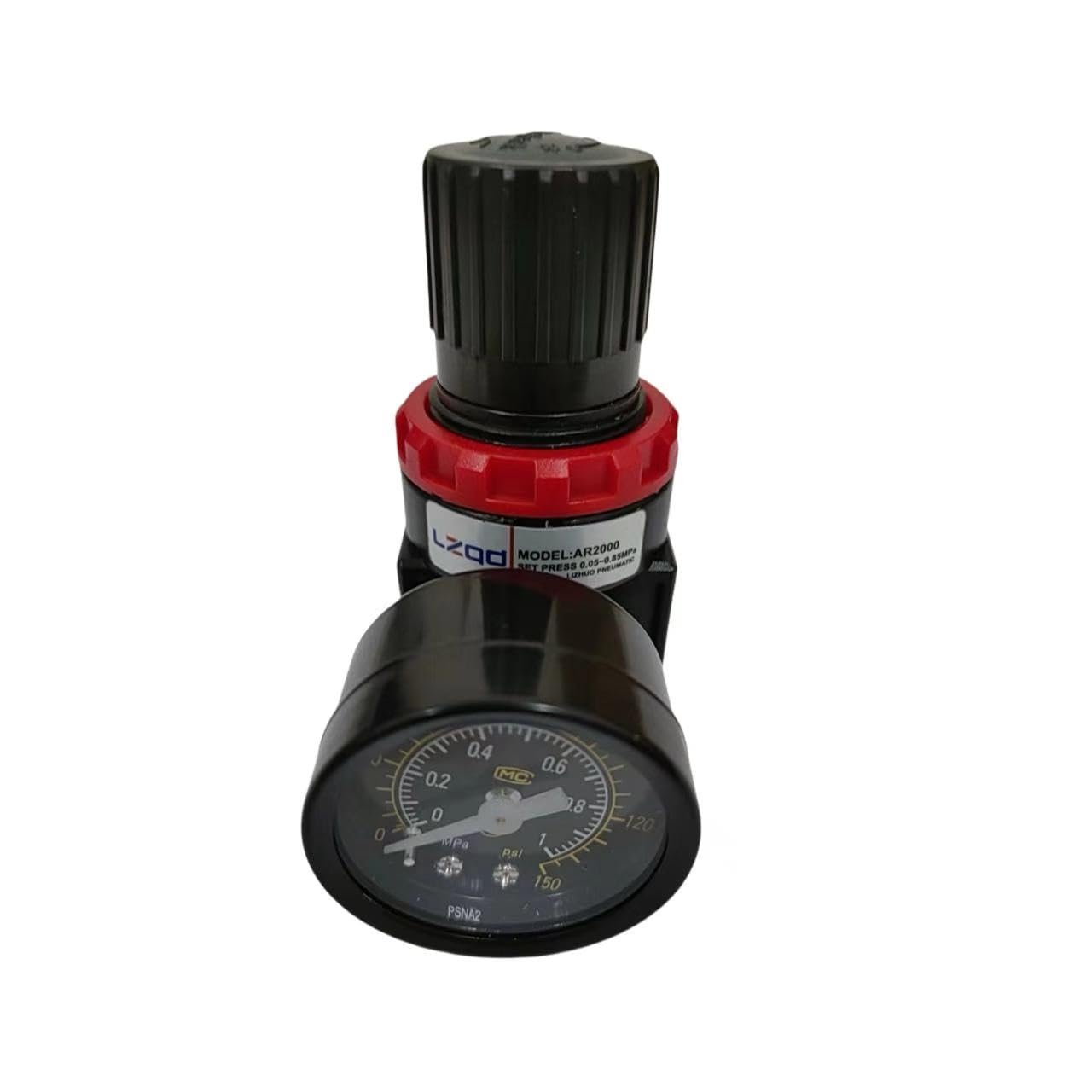 AR-2000 PT 1/4 inch air handling Pressure Regulator 0-1 Mpa (0-150 psi) Adjustable with Support Gauge