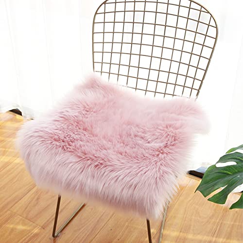 OKAYDA Square Faux Sheepskin