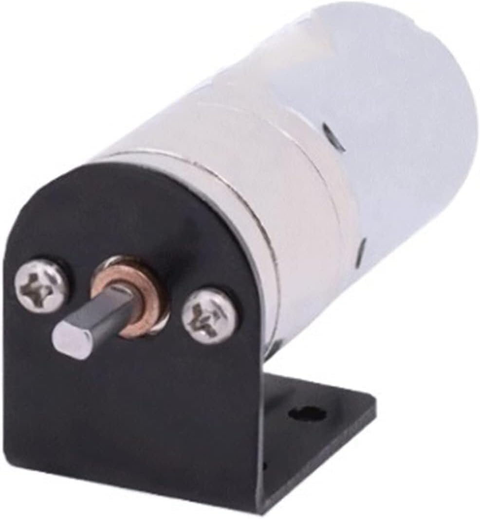 Variable reduction Dc Geared Worm Gear Motor 25GA370 12 Volt Gearbox