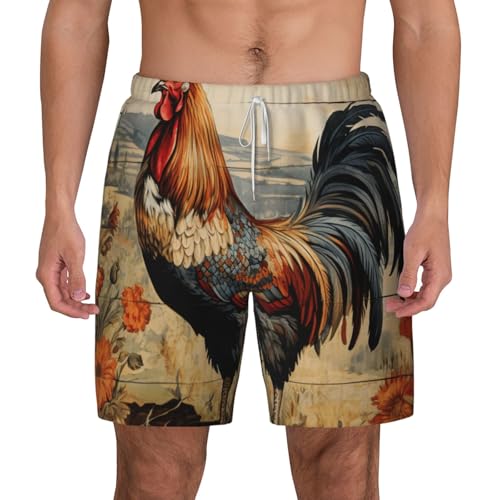 Pantalones cortos de natación transpirables para hombre con secado rápido ideal para hacer surf