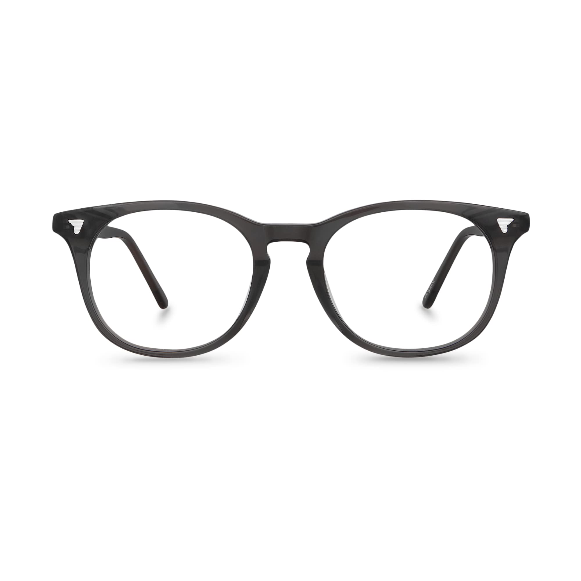 4Flaunt Oval Unisex Frame Black, Medium