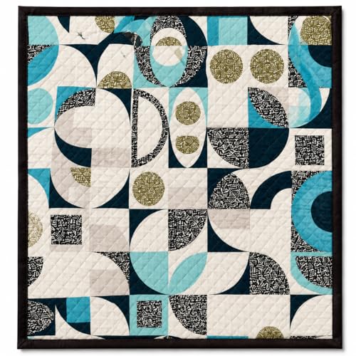 Image of Homerz Premium Reversible Bed Server | 30x30 Inch Quilted Waterproof Fabric | Foldable Dining Mat for Bed, Sofa & Floor Use (Paisley, 30x30)