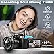 Monitech 48MP Digitalkamera 5K Videokamera Reversible Display Point and Shoot Kameras für Fotografie 16X Digitalzoom Digitalkameras für Fotografie Vlogging Kamera für YouTube mit 32GB Karte