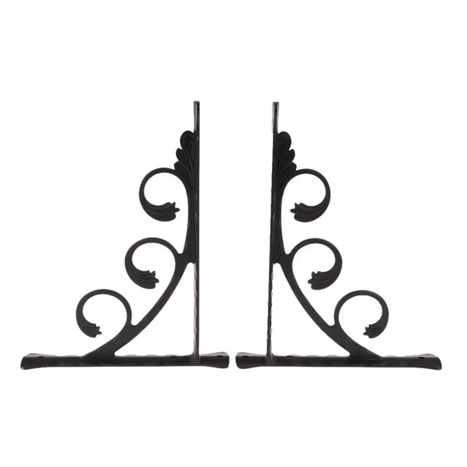 2pcs Triangular Shape Shelf Bracket for Floating Shelves