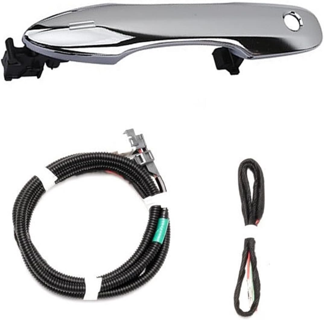 Silvery Sensor Handle Intelligent Door Handle Modification Keyless Entry Compatible With Toyota Camry 18-2022 Xv70 V70 70 Compatible with Prius Xw50 50(Front left)