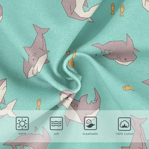 Cotton Little Boys Briefs Soft Sharks Toddler Underwear3