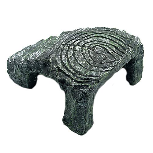 Turtle Platform,Tortoise Water Rock Fish Tank Turtle Resting Basking Platform for Amphibian