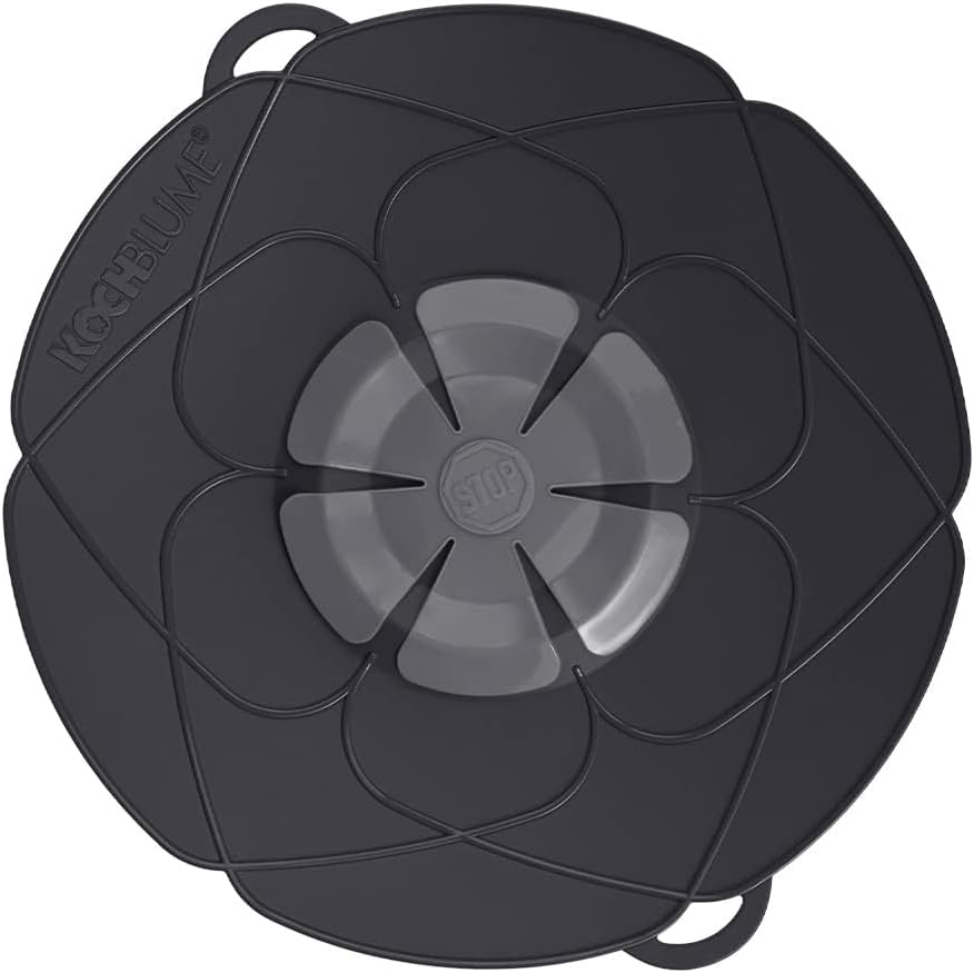 Kochblume Flower Lid M A 29x29x3 cm Black