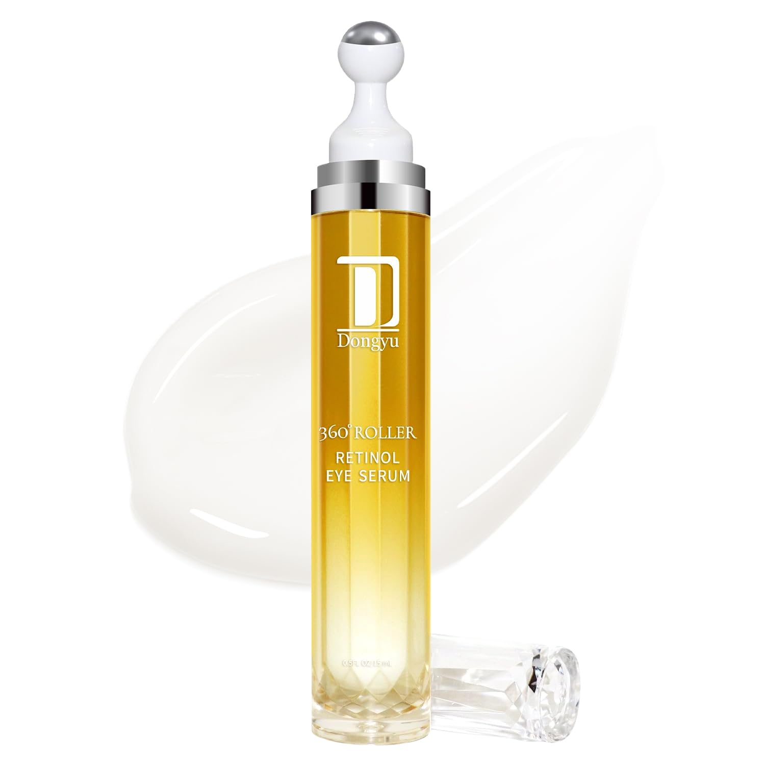 Dongyu Anti-Aging Retinol Eye Cream: Under Eye Cream for Wrinkles Fine Lines at Night - Daily Firming Eye Serum for Puffiness Eye Bags