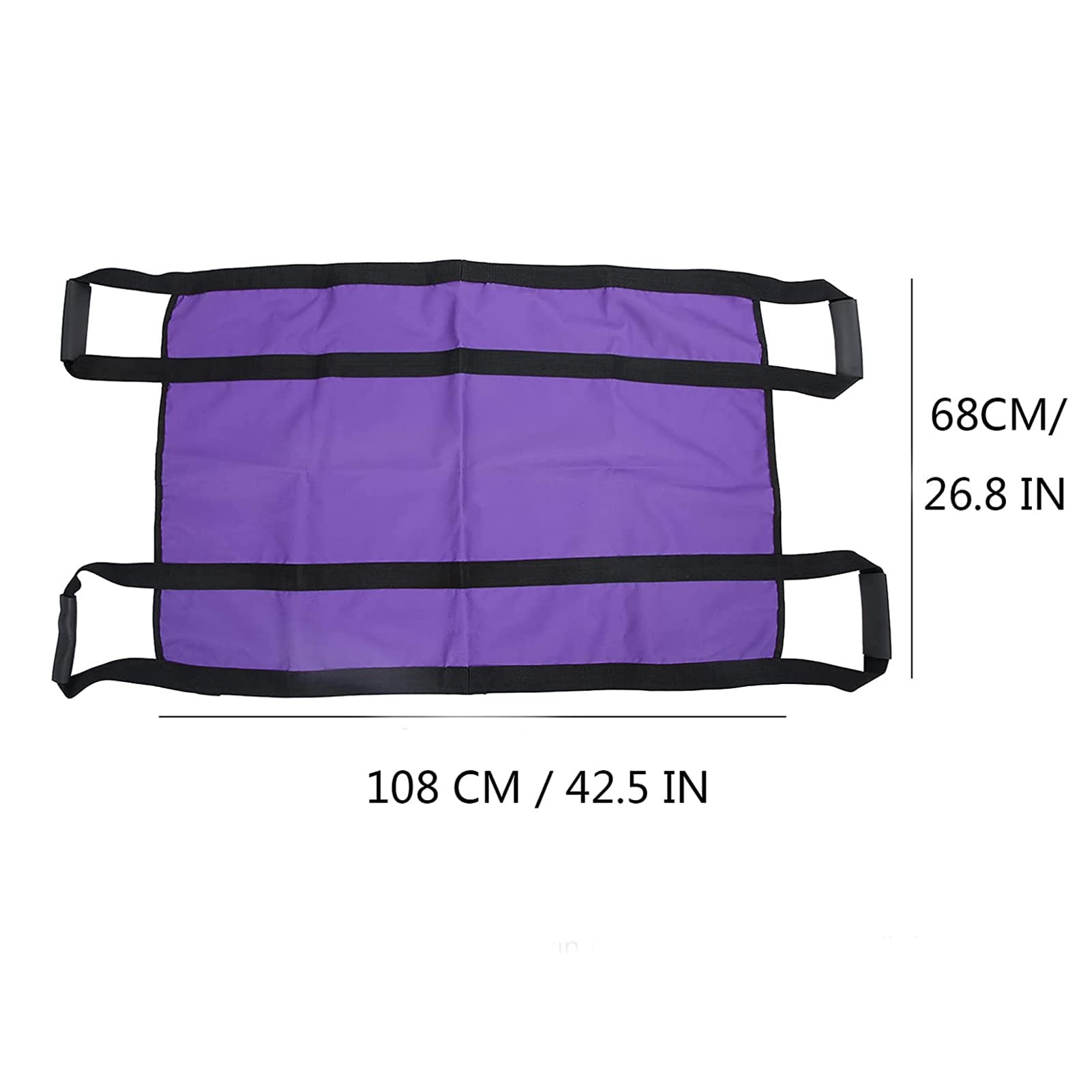 Cinturón de transferencia para pacientes con tabla de elevación, cinturón de transferencia, giro, para pacientes discapacitados, bariátricos, cinturón deslizante médico para silla de ruedas, auto