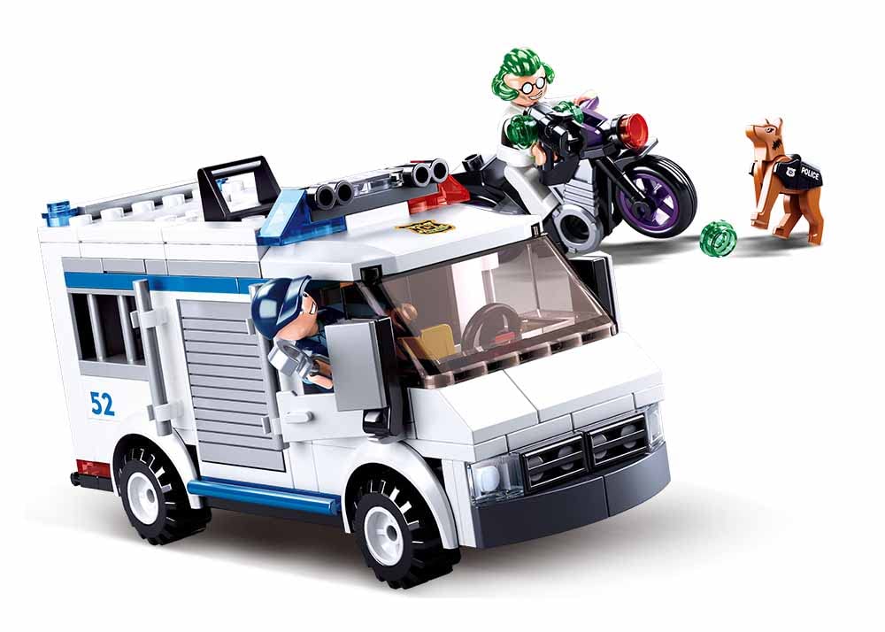 Sluban Police Escort Vehicle Building Bricks Set with a Police,Thief&Police Dog Mini Toy,Multicolor, 117 Pcs (B09RV7RB3Q) Amazon Price History, Amazon Price Tracker