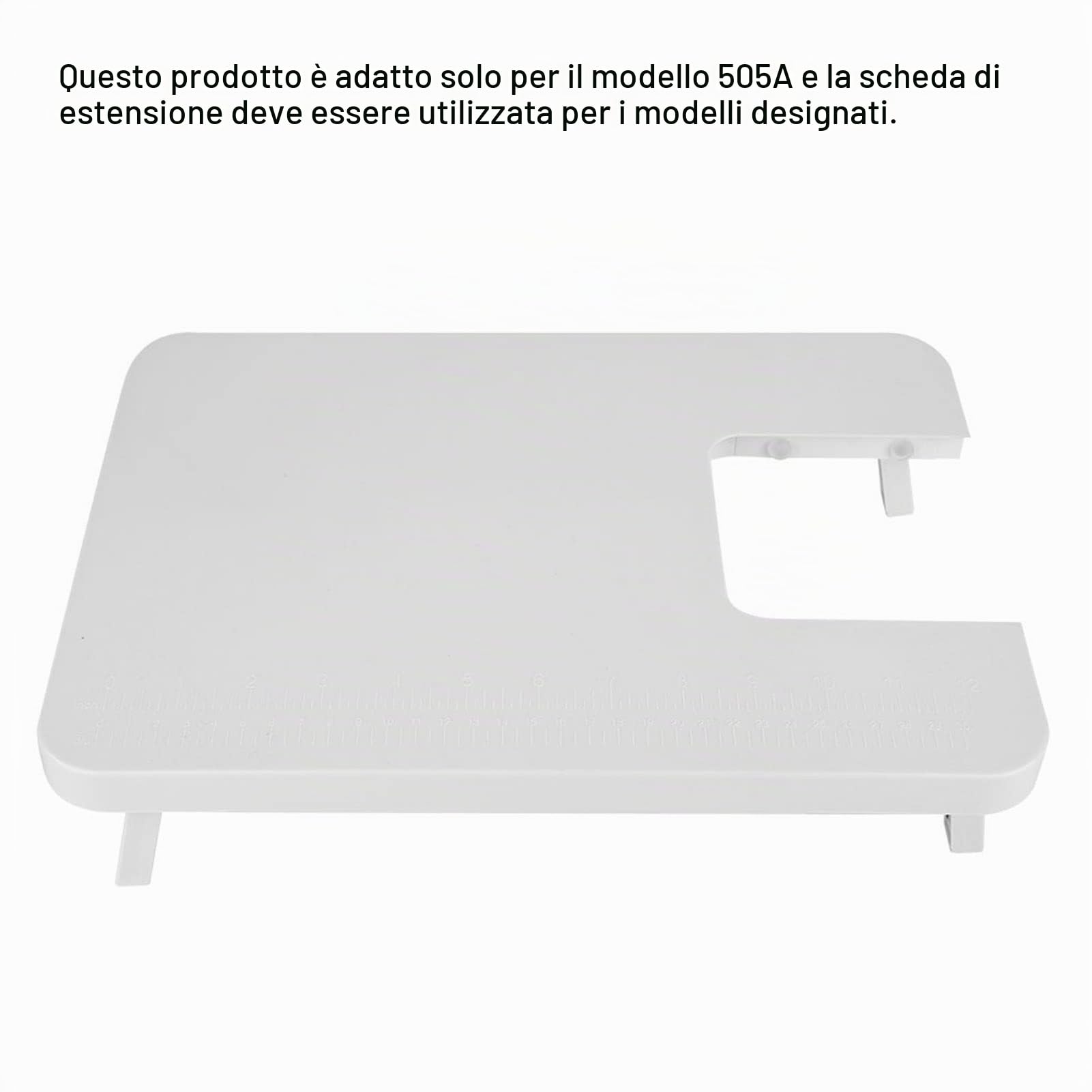 Tavolo di prolunga per macchina da cucire, mini piastra di prolunga per tavolo da cucire, in plastica ABS