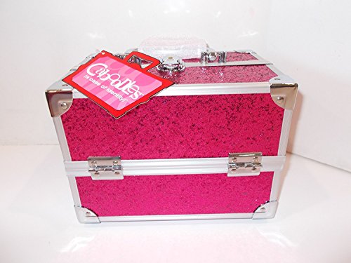 Caboodles Rock Star Train Case (Hot Pink Heavy Glitter)