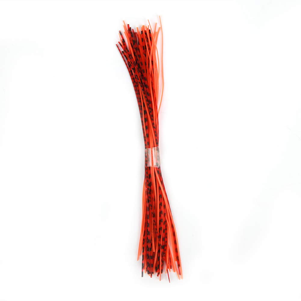 Silikonowe spódnice 600 nici Jig Lure spódnice Miękkie silikonowe spódnice przynęty Wymiana akcesoriów dla DIY Spinnerbaits Jig Lure akcesoria do wiązania much