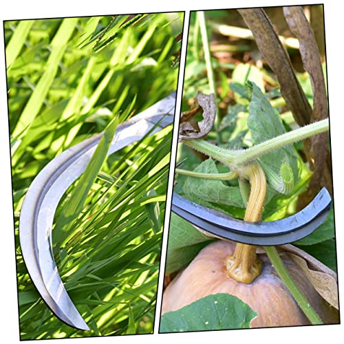 2 piezas cuchillo para siega herramienta de jardinería miniatura 5