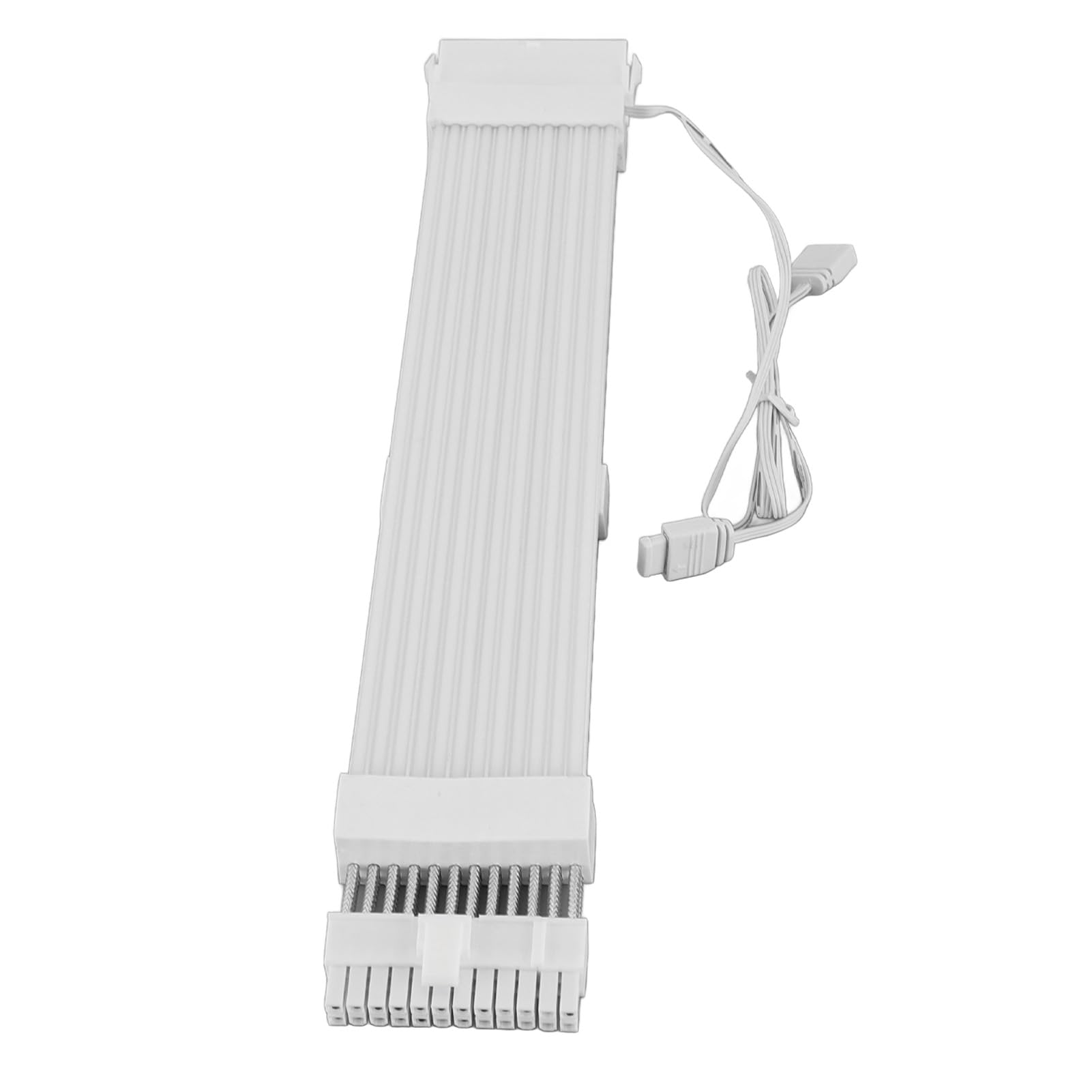 Câble d'Extension ARGB 5V 3 Broches Compatible avec Carte Mère 16 Millions de Couleurs Support Bloc Alimentation 1000W 30cm pour PC Gaming Éclairage RGB