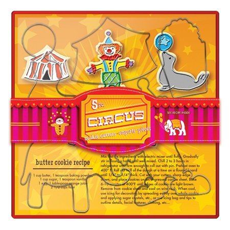 Fox Run Brands Circus Cookie Cutter Set
