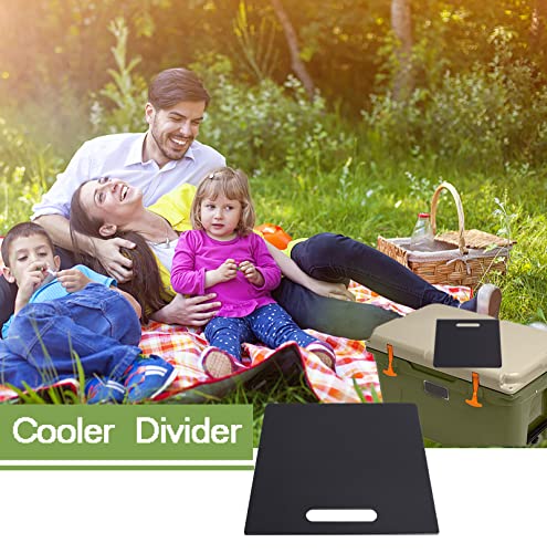 Cooler Divider Cutting Board -Size 65 Compatible with Yeti 65 Quart Models Cooler Accessories,Black - Image 4