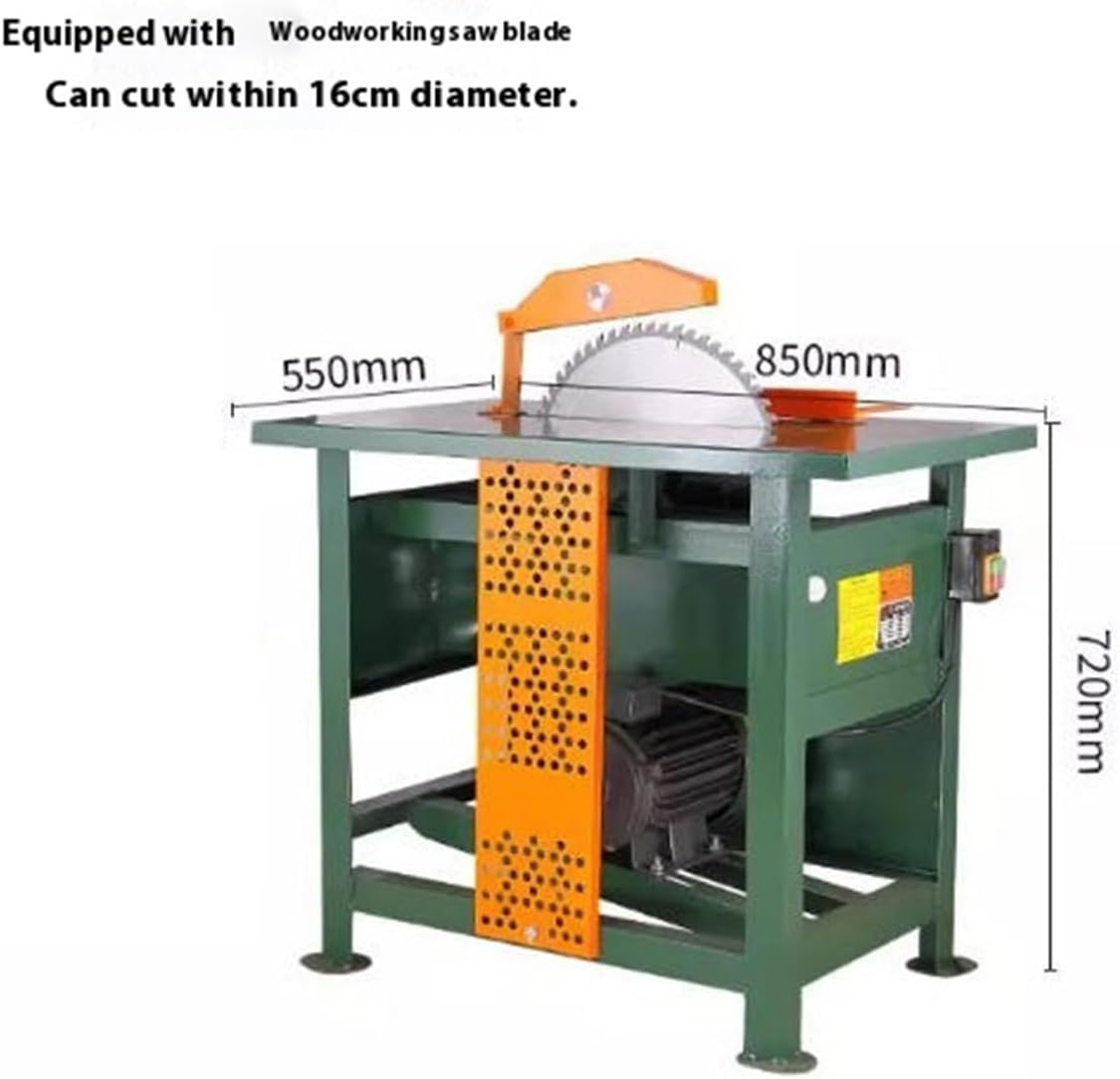 Log Splitter Desktop Household Sawwood, Rural Circular Saw, Woodworking Small Chopping Wood, Fire Table Tool(Medium)