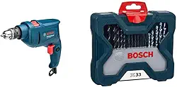 Bosch GSB 450 RE Kit X-Line 33pç: Furadeira Combinada, 1,6 kg, Alimentada por Bateria