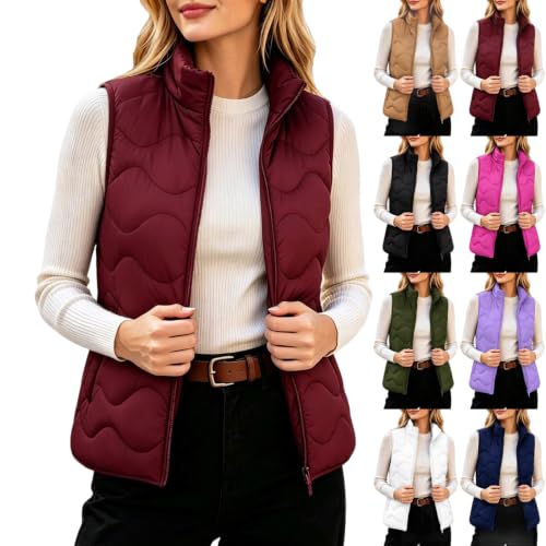 Sblioda Puffer Vest Women Womens Puffer Vest - image 1
