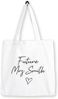 Personalised Bridal Tote Bag | Future Mrs Surname | Add Any Name | Custom Bridal Bag | Bride to Be Gift | Personalised Bridal Gift, Hen Do Bag, Wedding Tote Bag, Bridal Shower Gift