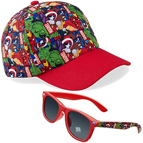 Marvel Baseball Cap for Boys Breathable Boys Hat Summer Accessories One Size Adjustable Strap Spiderman Avengers Gifts Cover