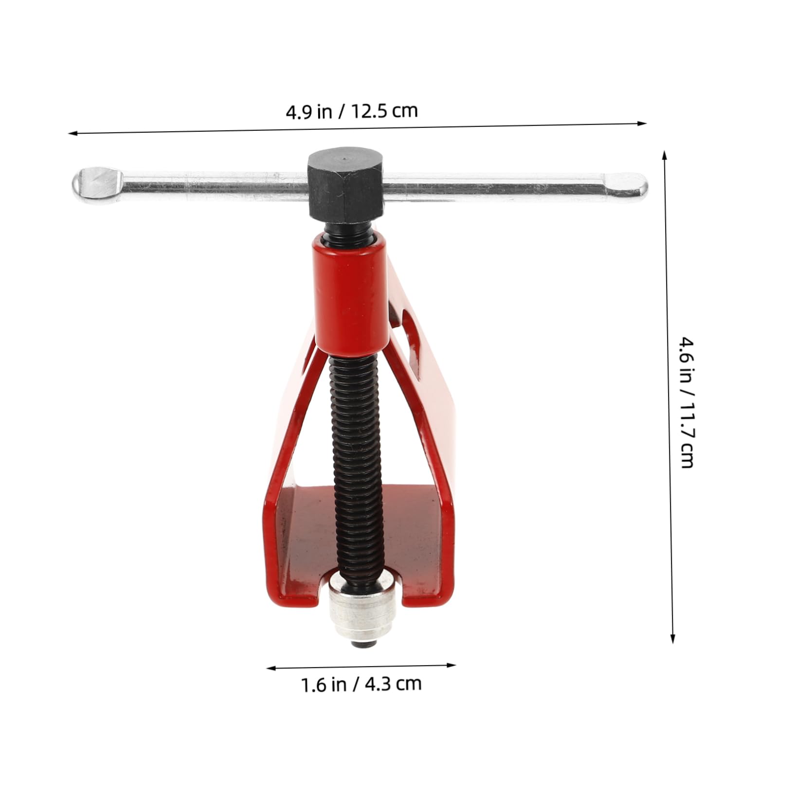 Estrattore Ghiera Compressione in Metallo Rosso per Tubi