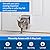 PetSafe Microchip Activated Cat Flap, Exclusive Entry, Easy Install, 4-Way Manual Locking, Energy Efficient, Draught Excluder, Convenient (New Version)