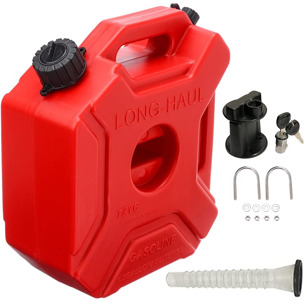 Buy osea Fuel Tank Container, 5L/1.3 Gallon Can Oil Petrol Storage Cans