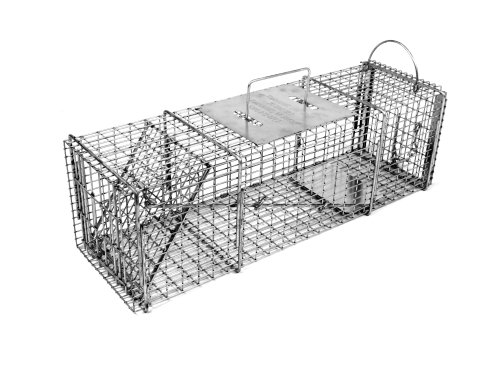 Model  - Professional Series Trap with Rear Sliding Door for Skunks, Opossums, Prairie Dogs, Squirrels and Similar Size Animals. - Tomahawk Live Trap 605SS