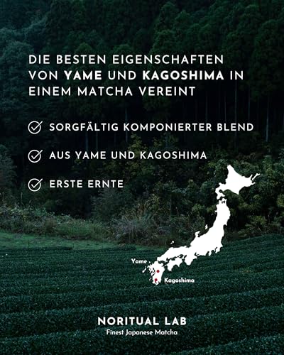 Ceremonial Matcha Kyu - Reines Grüntee-Pulver aus Japan - Original Japanischer Tee der Ersten Ernte - 100% Natürlich & Laborgeprüft - 100g