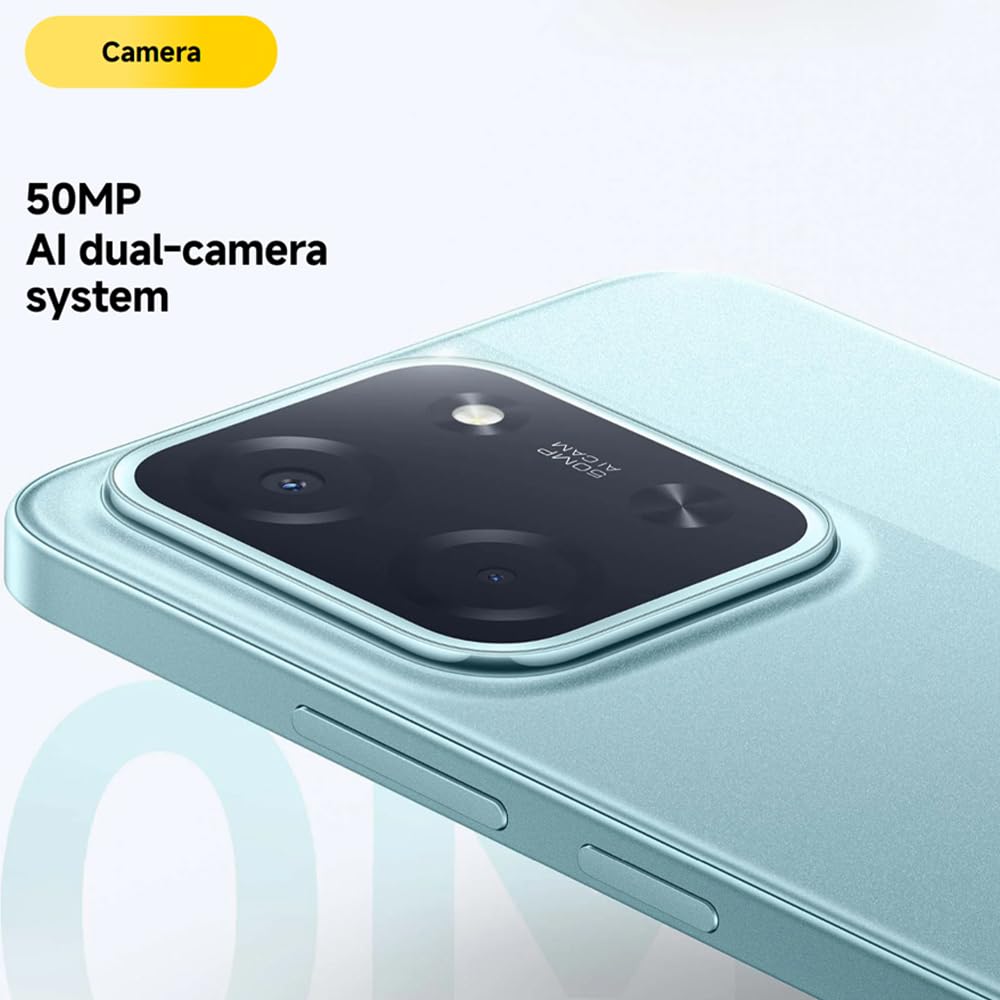 XIAOMI POCO C85 8GB+256GB Smartphone - Écran 6.9" 120Hz, 6000mAh, 50MP Appareil Photo, Processeur Helio G81-Ultra, 33W Charge Rapide,Vert(avec Chargeur Inclus)