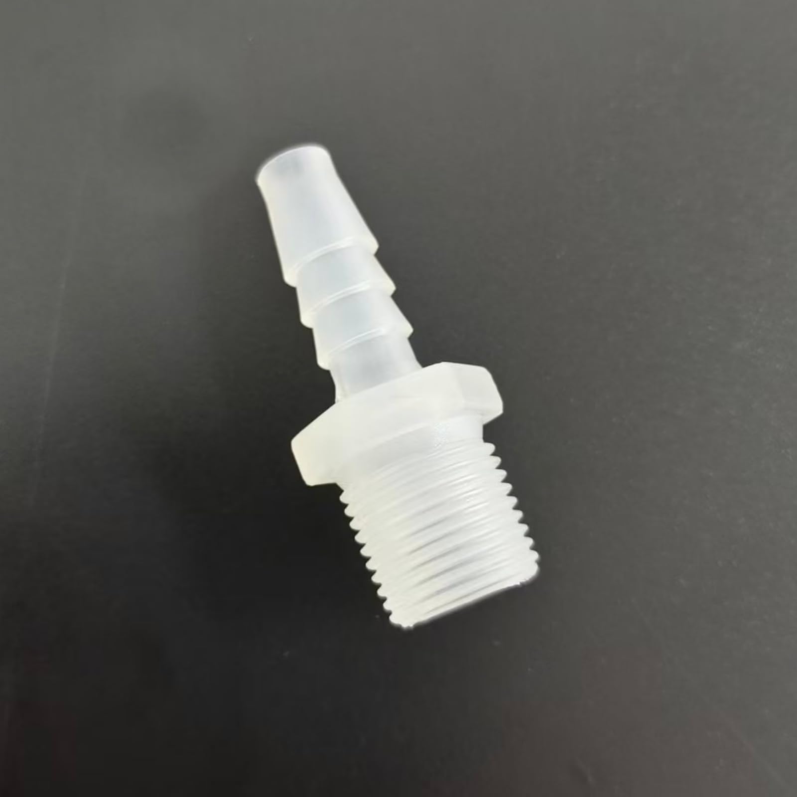 Reusableplastic Hose Barb Fitting - 1/2G Male Thread to 12.7mm Barbed Connector 100PC Pack(5/16inch 3/8G)
