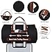Convertible 2-in-1 Garment Bags for Travel, 50L Carry On Garment Duffle Bag With Shoe Compartment Large Weekender Bag for Women Men Hanging Suitcase Suit Travel Duffel Overnight Bags 4pcs Set