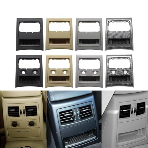Rejilla de ventilación trasera para Serie 3 E90 E91, confort para los pasajeros 2