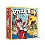 Creative Live Games Pizza Boy City Mission – Juego de Mesa para niños y familias | Reparto de Pizzas, construcción de pizzerías y Estrategia | Motos 3D, Dados, misiones y Tablero Interactivo