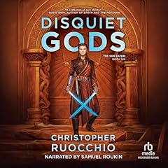 Disquiet Gods Audiolibro Por Christopher Ruocchio arte de portada