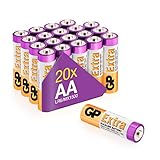GP Extra Alkaline Batterien AA Longlife (1,5V) 20 Stück Mignon Batterien LR6 Multi-Pack (briefkasten-geeignete Verpackung)