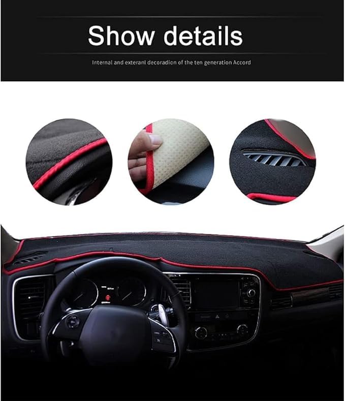 Auto Cruscotto Copertura per VW Golf Jetta Mk2 GTI, Antiscivolo, protezione solare, Decorazione coperta Accessori resistente Dash Zerbino