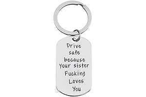 Drive Safe Keychain Gift for Loved One