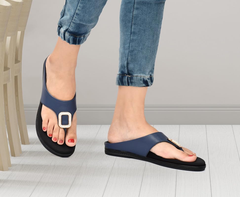 Image of HEALTH FIT Extra Soft Ortho Care Diabetic & Orthopedic Slippers /Doctor Chappal & stylish for Girl's /Women Footwear