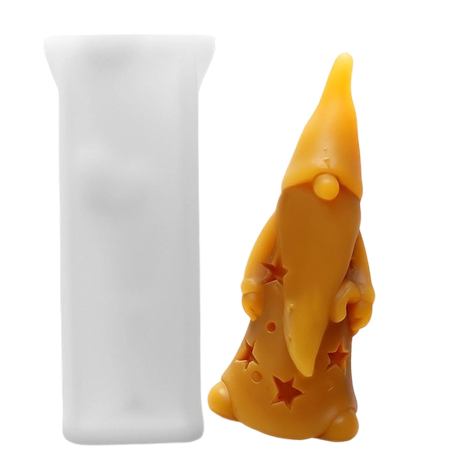 Osniyaw C Food Grade Santa Laus Hristmas Mould Silicone Andle Maker For Andy, Hocolate And Raft Andle Mould