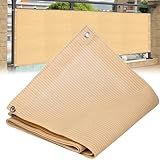 Langlebiger HDPE-Sichtschutz für Zäune im Freien, wasserdicht und luftdurchlässig, rechteckig, mit rostfreien Ösen, verbessern Sie Ihre Privatsphäre und Ihren Komfort