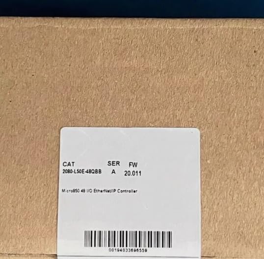 New 2080-L50E-48QBB Industrial 48 I/O Ethernet Control Module