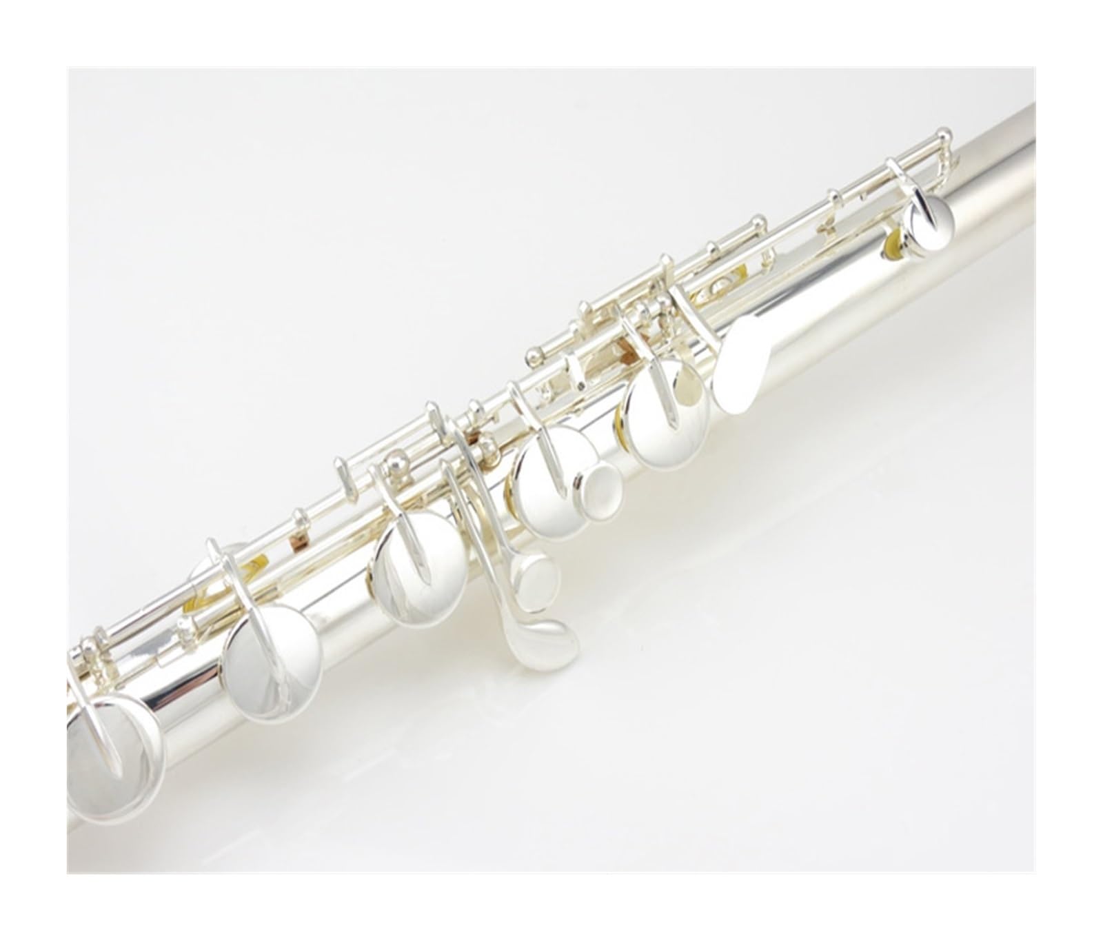 Flauto Strumento per contrabbasso flauto con corpo in rame bianco tono C. Flauto basso
