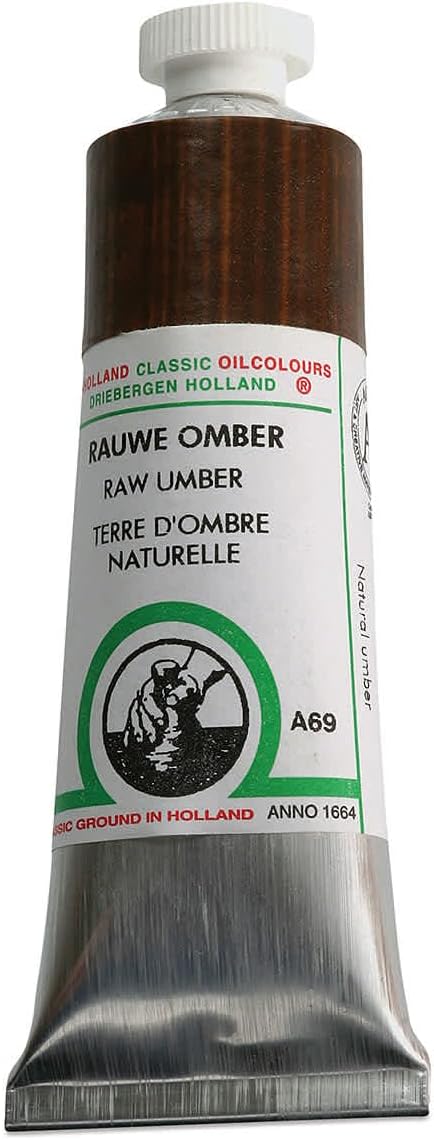 Classic Oil: 40 ml Raw Umber