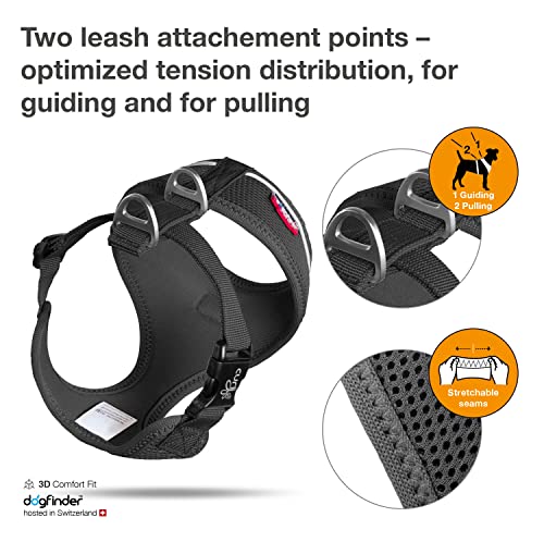 Basic Harness Air-Mesh Black L