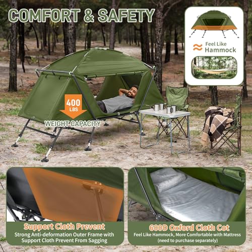 Carpa plegable para 1 persona resistente y duradera miniatura 5