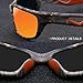JIANGTUN Camo Polarized Wrap-around Sport Sunglasses for Men Women UV400 Driving Fishing Hunting Sun Glasses
